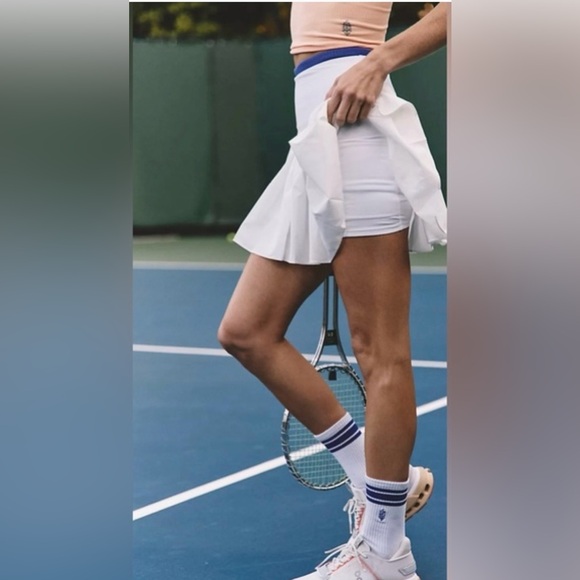 Free People Movement White Swing of Things Skirt/Skort, NWOT, Women’s Multiple - Picture 2 of 16